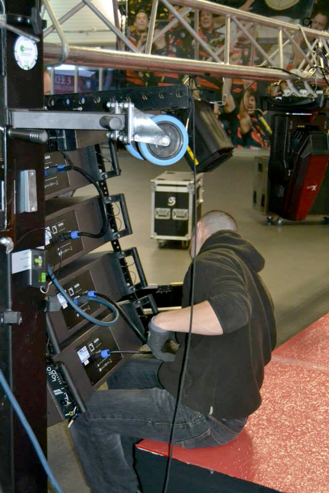 Technicien audiovisuelle câblage
